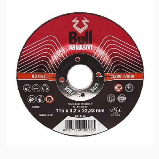 DISCO TAGLIO INOX DEPRESSO